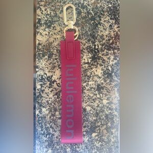 Lululemon Large Berry Keychain